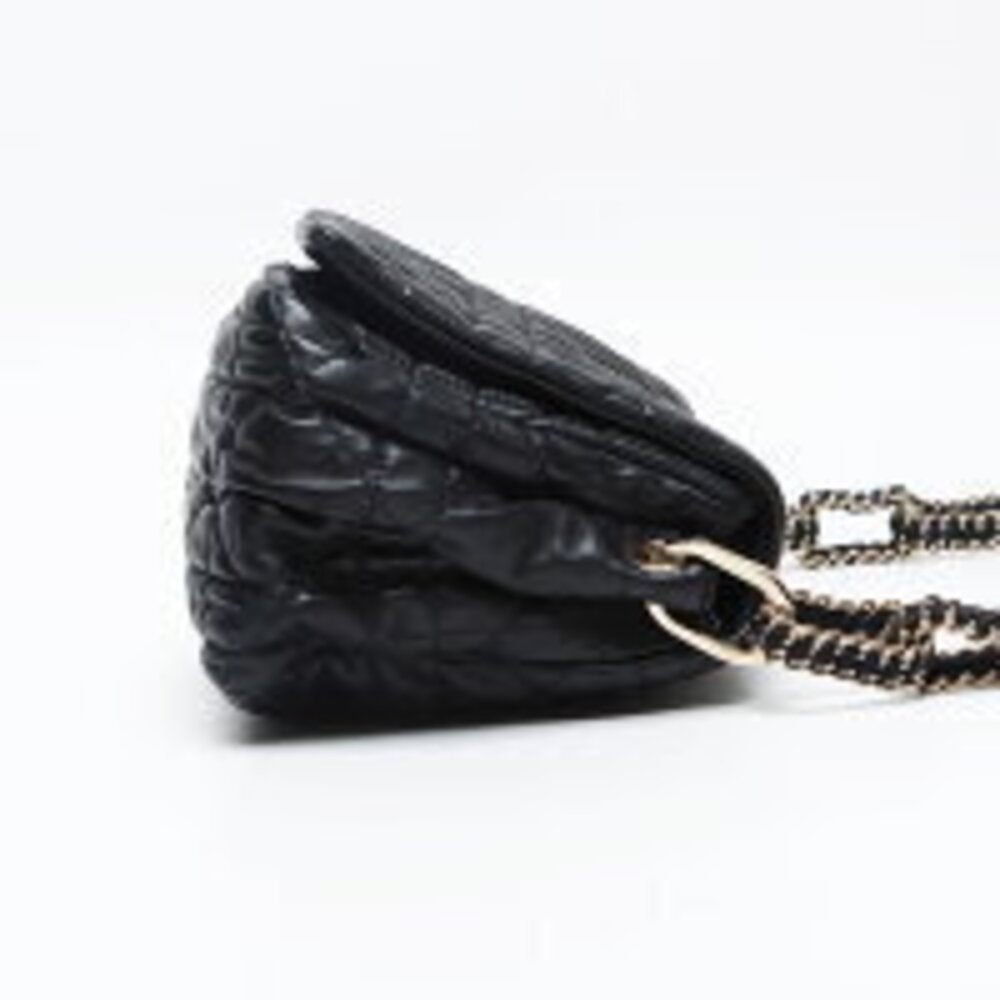 Christian Dior Cannage Flap Leather Handbag Black - Picture 5 of 13